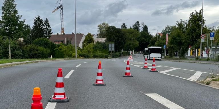 Verkehrsabsicherung zum Herzoman in Herzogenaurach