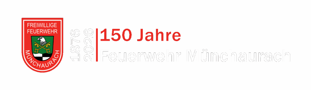 Logo zum 150-jährigen Jubiläum der Freiwilligen Feuerwehr Münchaurach