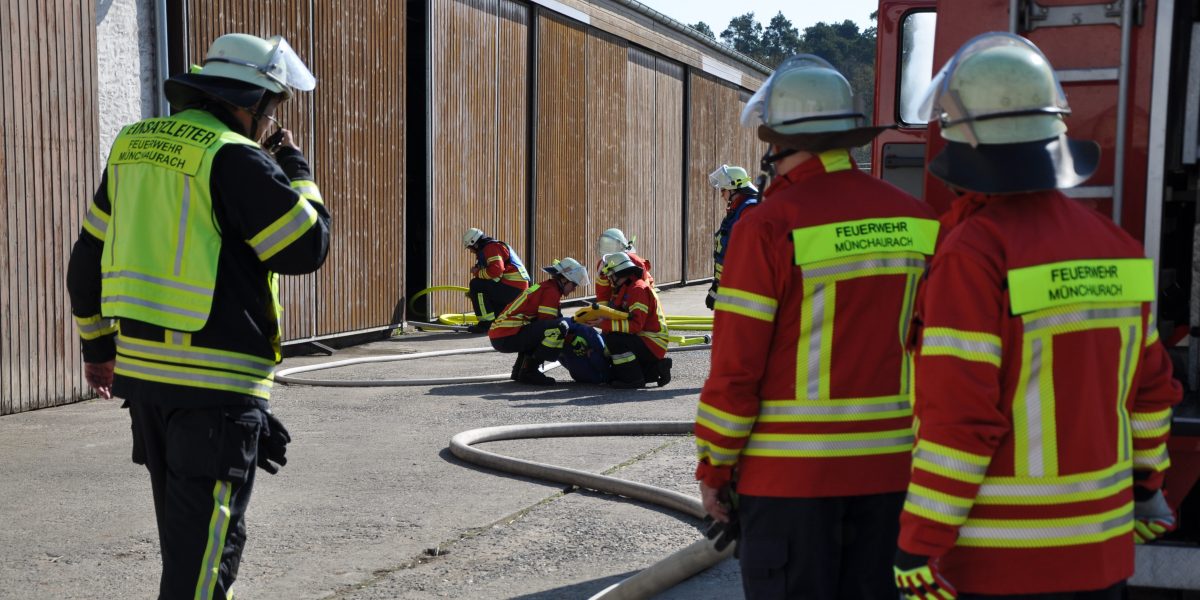 Einsatzübung in Nankenhof