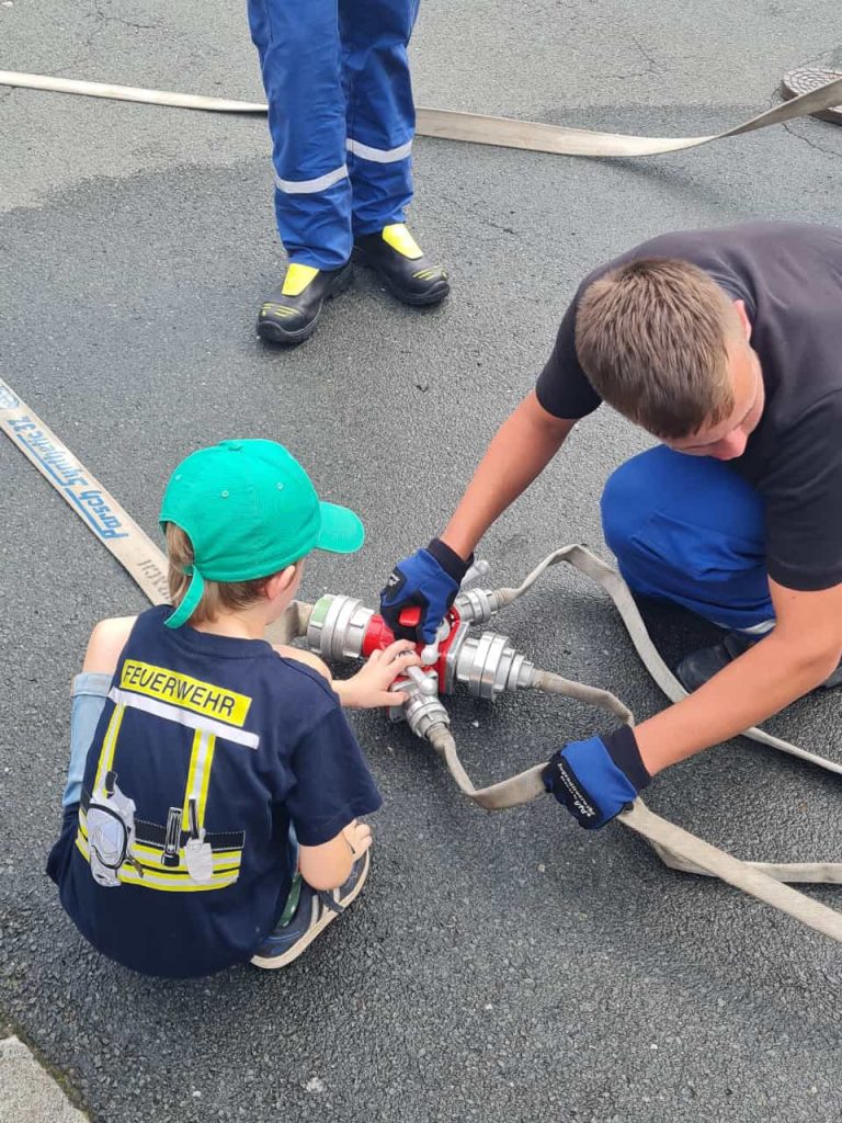 Der Verteiler im Einsatz